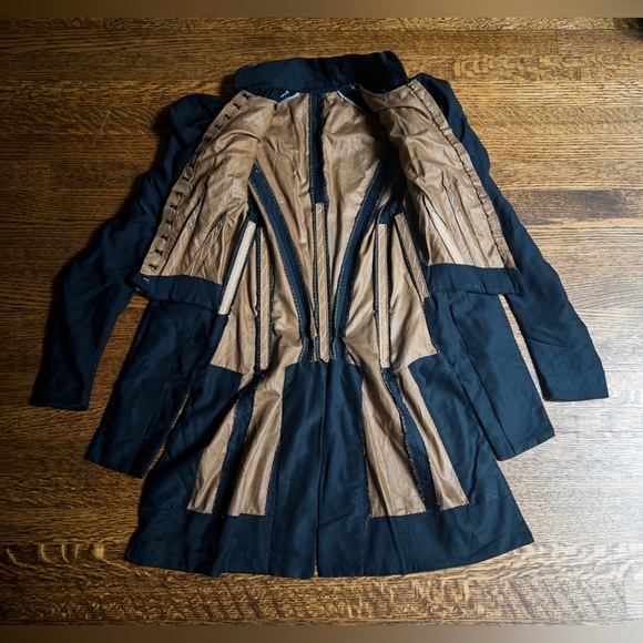 Antique Victorian Tailcoat, Ladies Waistcoat Bodice Jacket, Corset Style - Picture 4 of 12